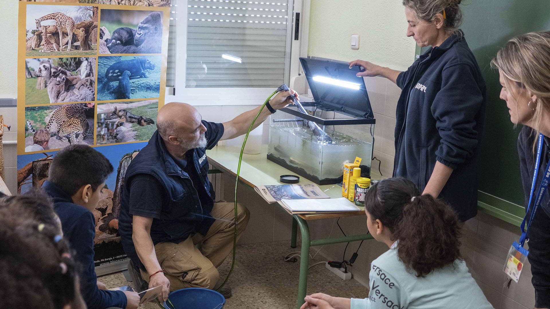 Enorme satisfacción con el primer proyecto de Naturalización de las Aulas de Caixa Popular y Fundación BIOPARC